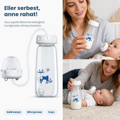 Juppuly Eller Serbest Akıllı Biberon