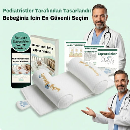 Ortopedik Bebek Düz kafa yastığı JUPPULY